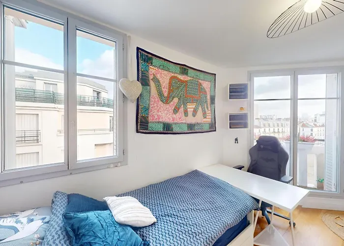 Lägenhet Joivy Boho Studio Near The Eiffel Tower Paris