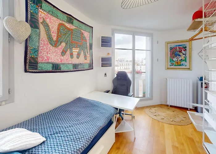 Joivy Boho Studio Near The Eiffel Tower Lägenhet